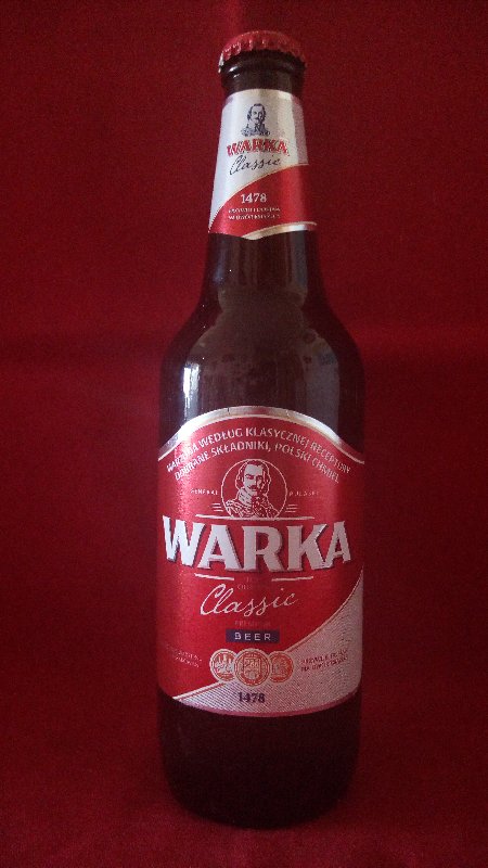 WARKA CLASSIC BIÈRE BLONDE POLOGNE 5,7° 50cl