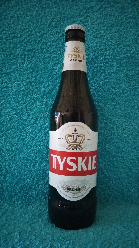 TYSKIE Gronie BIRE BLONDE POLOGNE 5,6 50 cl