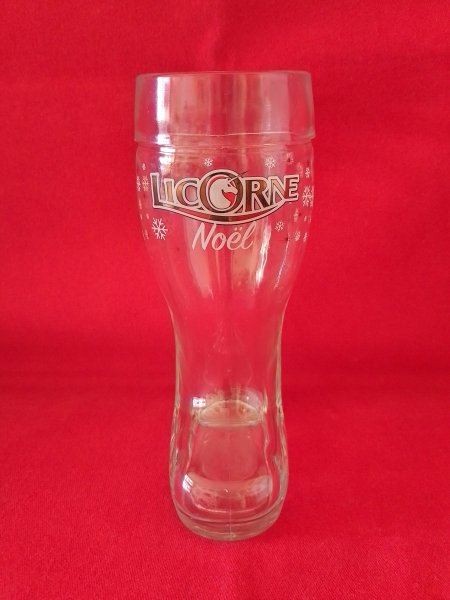 LICORNE BOTTE PRE NOL VERRE COLLECTOR 25cl ALSACE