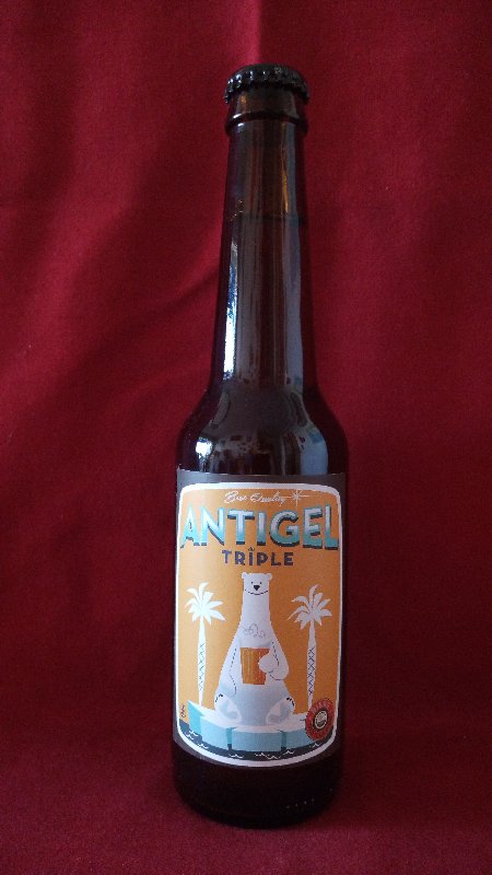 ANTIGEL TRIPLE BIÈRE DES ÎLES D'OR BLONDE 8° 33cl