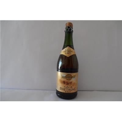 CIDRE BOUCHE BRUT DE BRETAGNE 5 % vol 75 cl