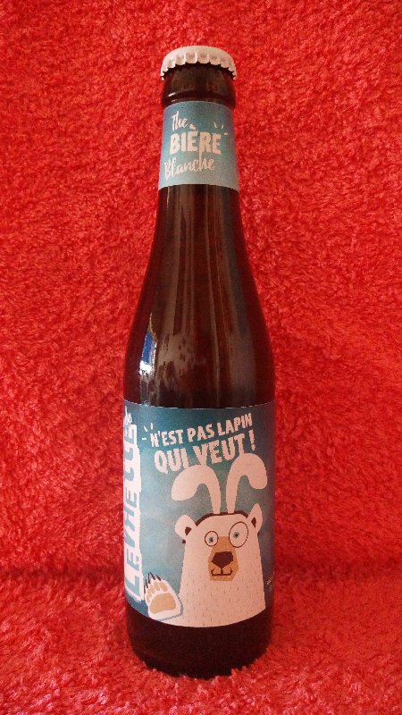 LEVRETTE BLANCHE N'EST PAS LAPIN QUI VEUT ! 5° 33cl