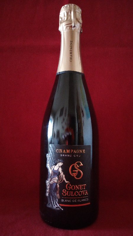 CHAMPAGNE GONET SULCOVA GRAND CRU RÉCOLTANT BLANC DE BLANCS  BRUT 12,5° 75cl