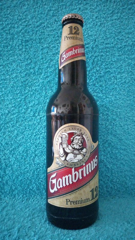 GAMBRINUS PREMIUM BIRE PILS BLONDE TCHQUIE 5,2 50cl