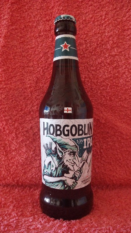 HOBGOBLIN BLONDE IPA ENGLAND CRAFT BEER 5,3° 50cl