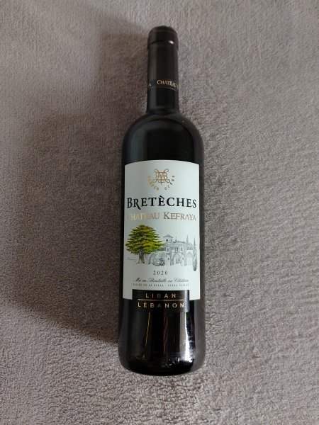 BRETÈCHES CHÂTEAU KEFRAYA LIBAN ROUGE 2020 14° 75cl