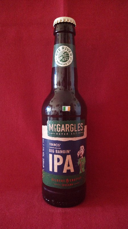 MC GARGLES FRANCIS BIG BANGIN' IPA 3 HOUBLONS IRLANDE 7,1° 33cl