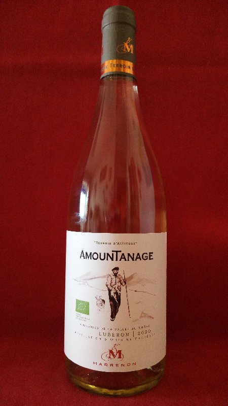 AMOUNTANAGE AOC LUBÉRON BLANC BIO 2020 13,5° 75cl