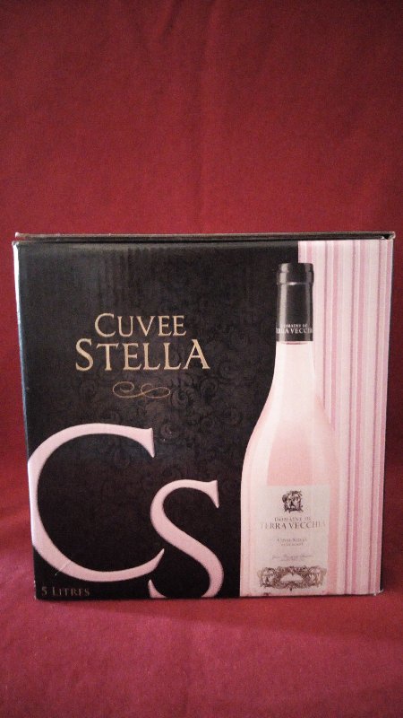 TERRA VECCHIA CUVÉE STELLA ÎLE DE BEAUTÉ IGP ROSÉ 11,5° BIB 5 LITRES 