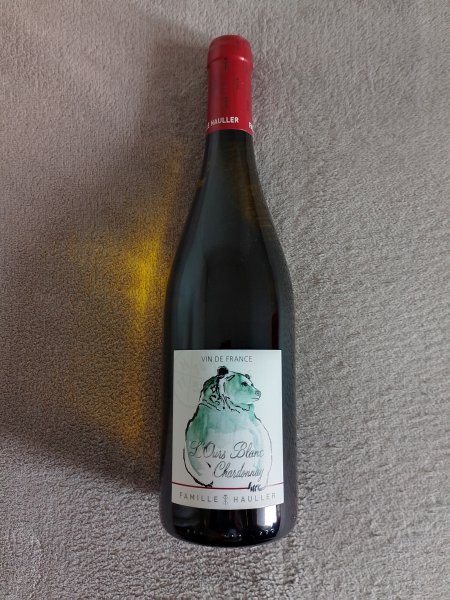 L'OURS BLANC CHARDONNAY ALSACE FAMILLE HAULLER BLANC 2021 13 75cl