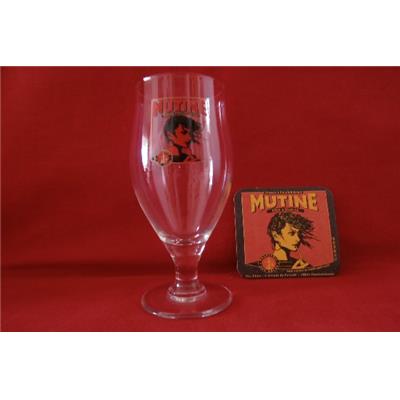 MUTINE VERRE TULIPE COLLECTOR 25cl BRETAGNE