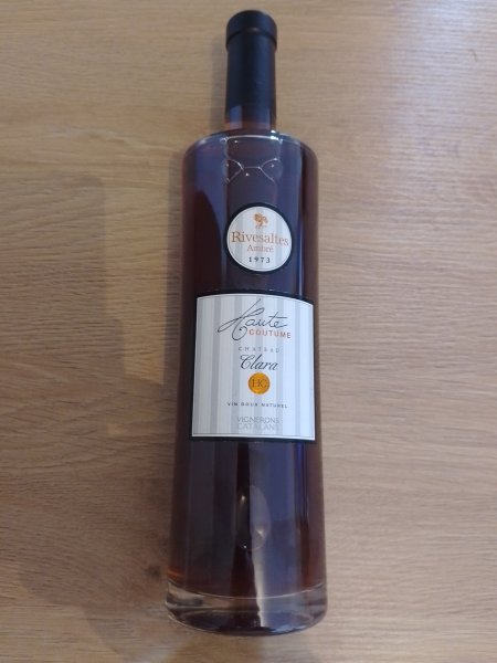 RIVESALTES AMBRÉ 1973 COLLECTOR HAUTE COUTUME CHÂTEAU CLARA 17° 75cl