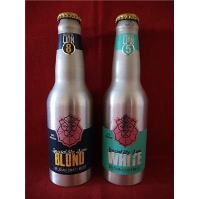 DUO BELGE BIO LION 8 BLOND 8° & LION 5 WHITE 5° 2 X 33cl