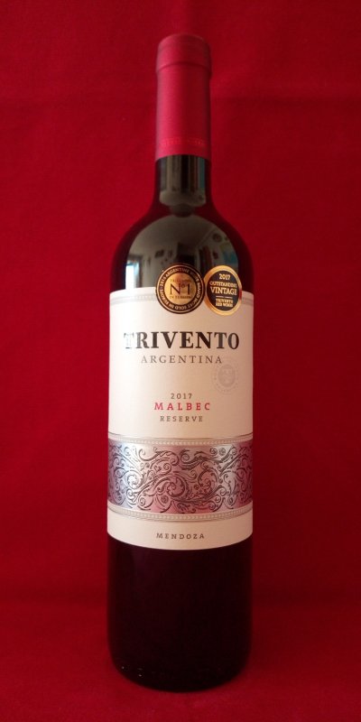 TRIVENTO MENDOZA MALBEC RESERVE 2017 13° 75cl