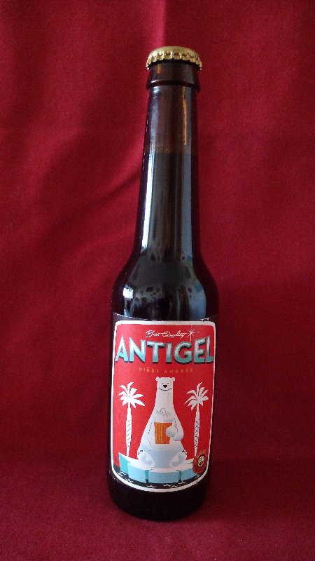 ANTIGEL AMBRÉE BIÈRE DES ÎLES D'OR 6,5° 33cl