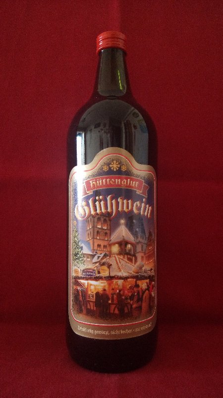 GLÜHWEIN HÜTTENGLUT VIN CHAUD NOËL AUX 5 ÉPICES ALLEMAGNE 8.8° 100cl