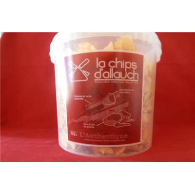 LA CHIPS D'ALLAUCH L'ONDULÉE SEAU 725g PROVENCE CHIPS