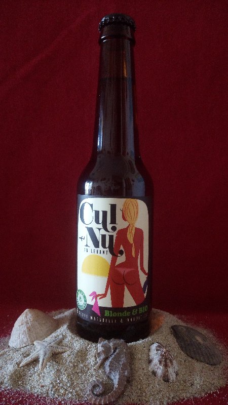 CUL NU AU LEVANT BIÈRE BLONDE & BIO 5,2° 33cl