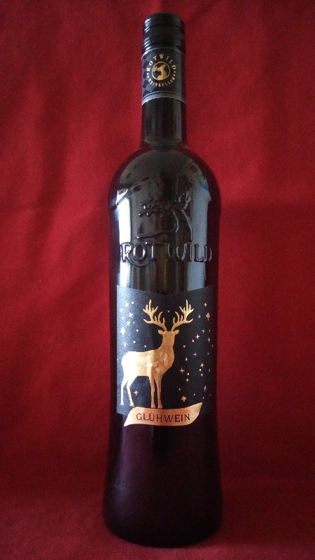 GLÜHWEIN ROTWILD VIN CHAUD NOËL AUX 4 ÉPICES PREMIUM ALLEMAGNE 11° 75cl