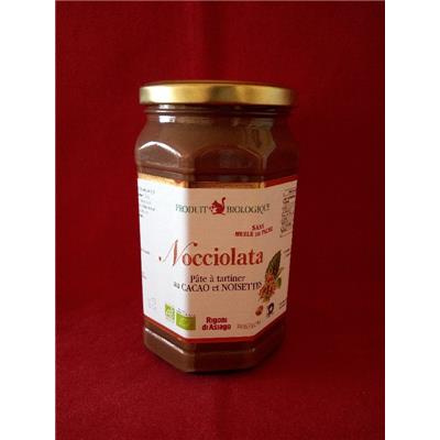 NOCCIOLATA PÂTE BIO NOISETTES & CACAO ITALIE 900g