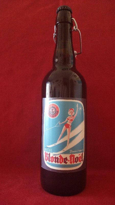 BLONDE DE NOËL BIÈRE DES ÎLES D'OR 7,6° 75cl