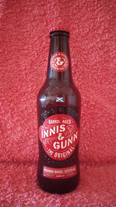 INNIS & GUNN THE ORIGINAL AMBRE BOURBON BARREL SCOTCH ALE SCOTLAND 6,6 33cl