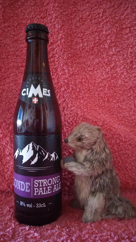 CIMES SAVOIE BLONDE STRONG PALE ALE 8° 33cl