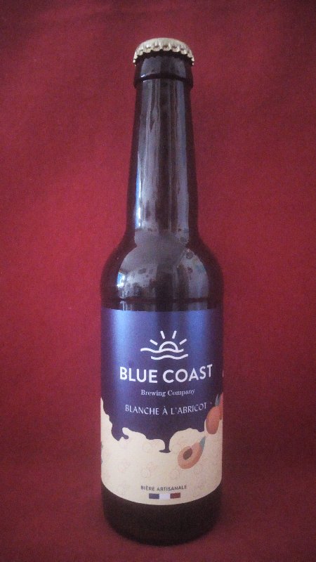 BLUE COAST BLANCHE À L'ABRICOT BREWING COMPANY NICE 5,4° 33cl